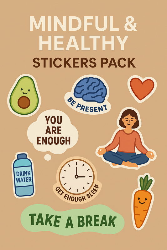 Mindful Health Stickers Pack