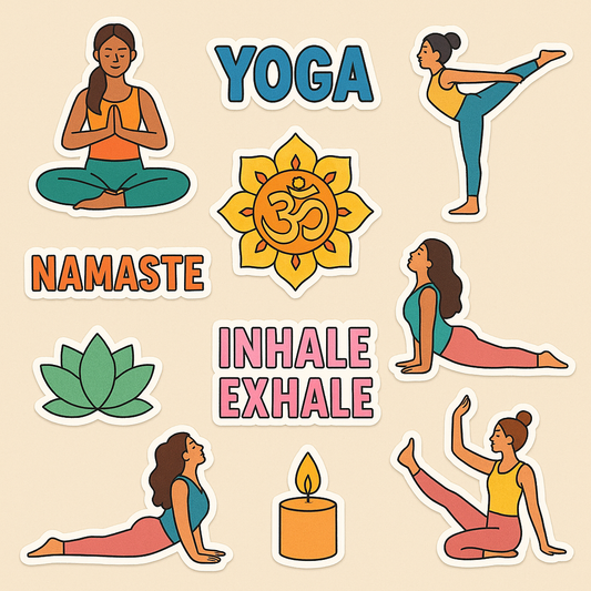Yoga Stickers