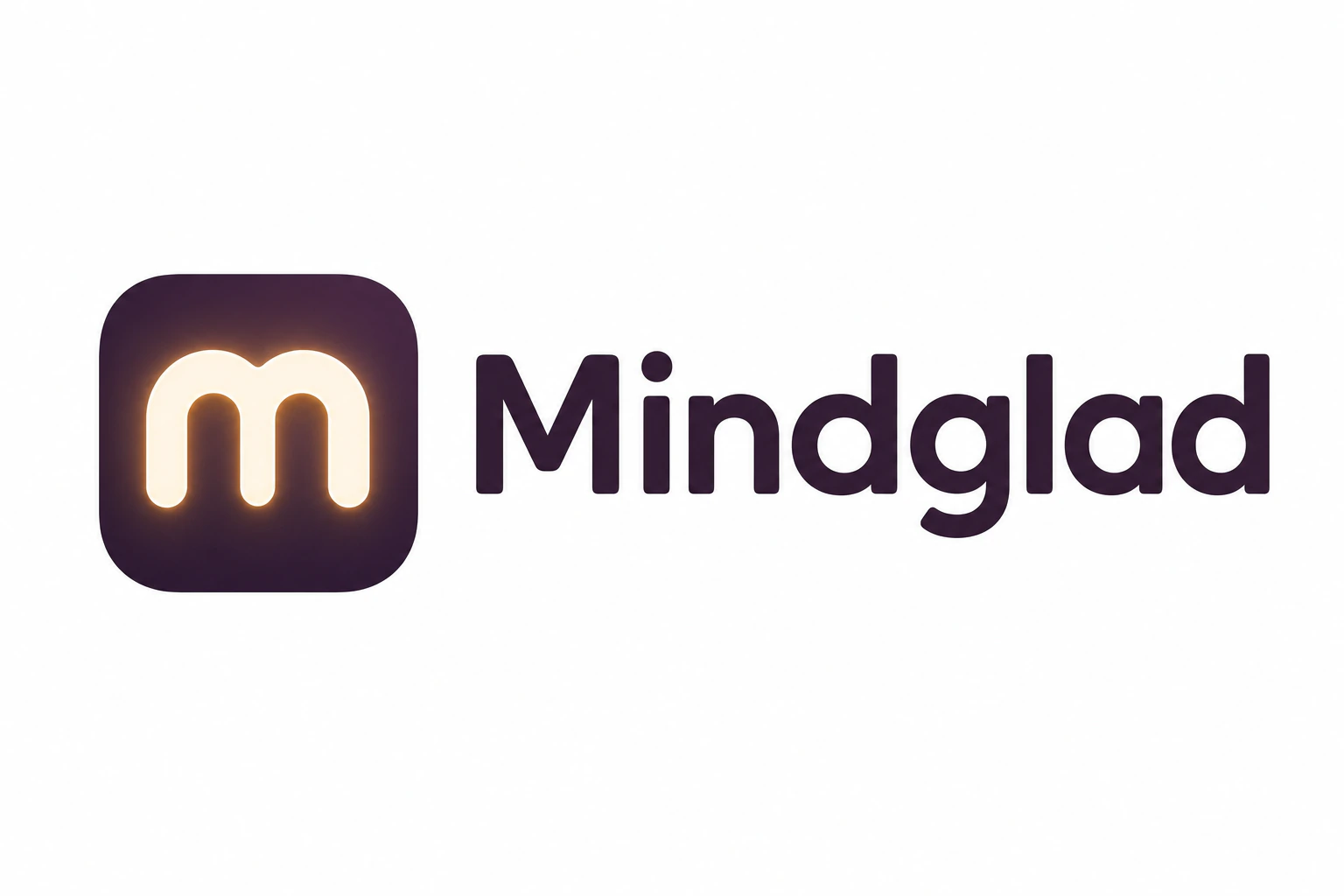 Mindglad full logo